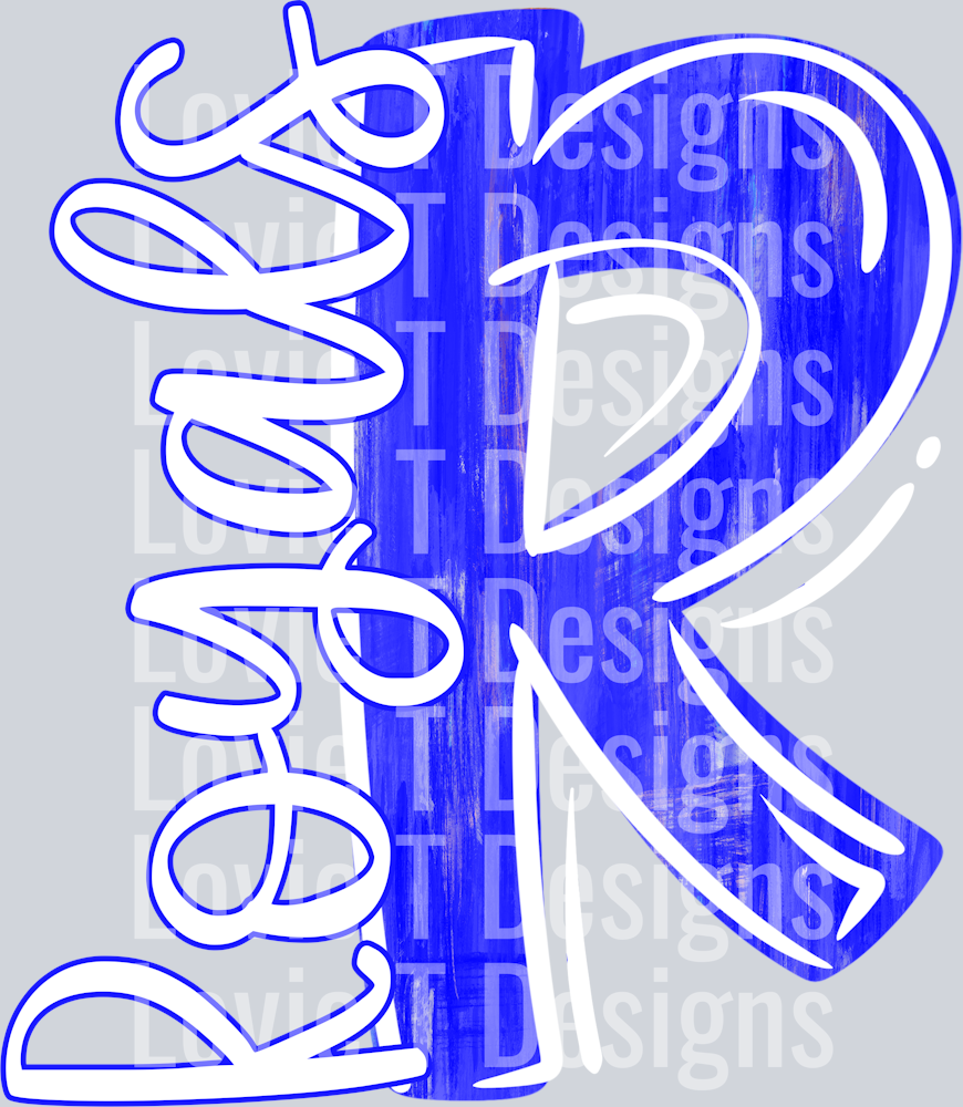 R ROYALS ROYAL BLUE STEPH