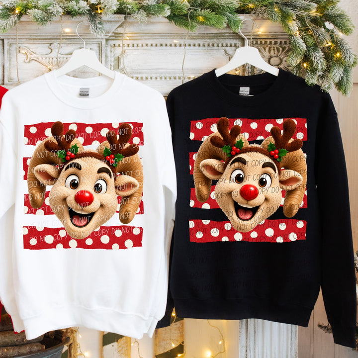 Ram Reindeer Spirit Mascots DTF transfer
