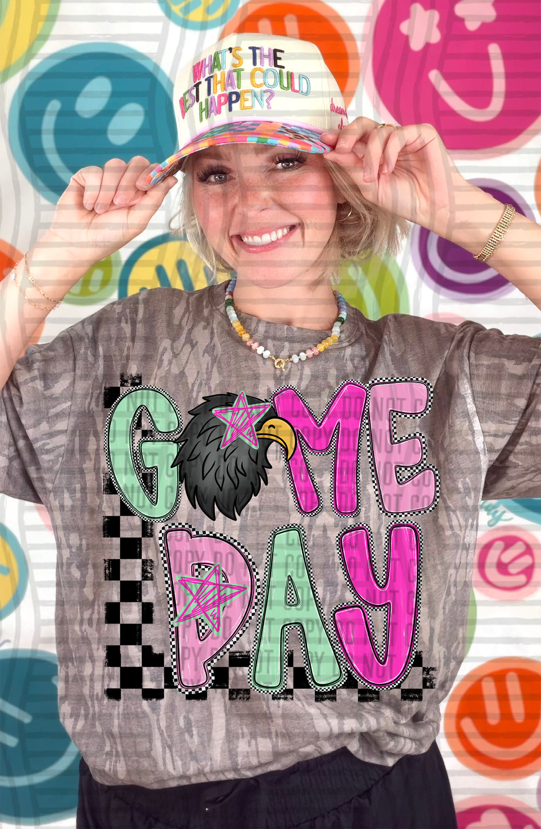 Ravens Game Day Starry Eyes mascot DTF transfer