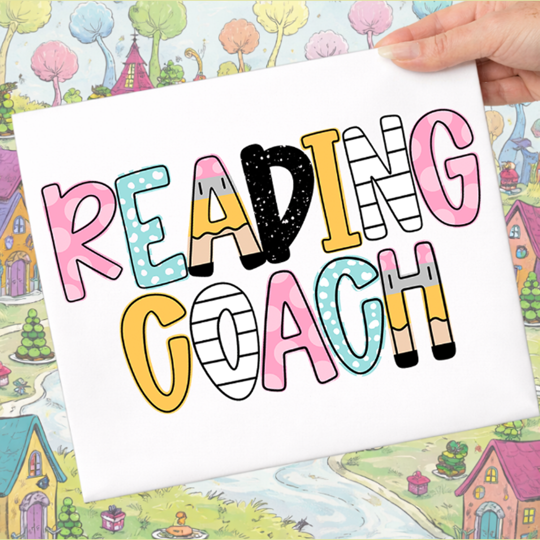 Reading Coach – DTF Transfer