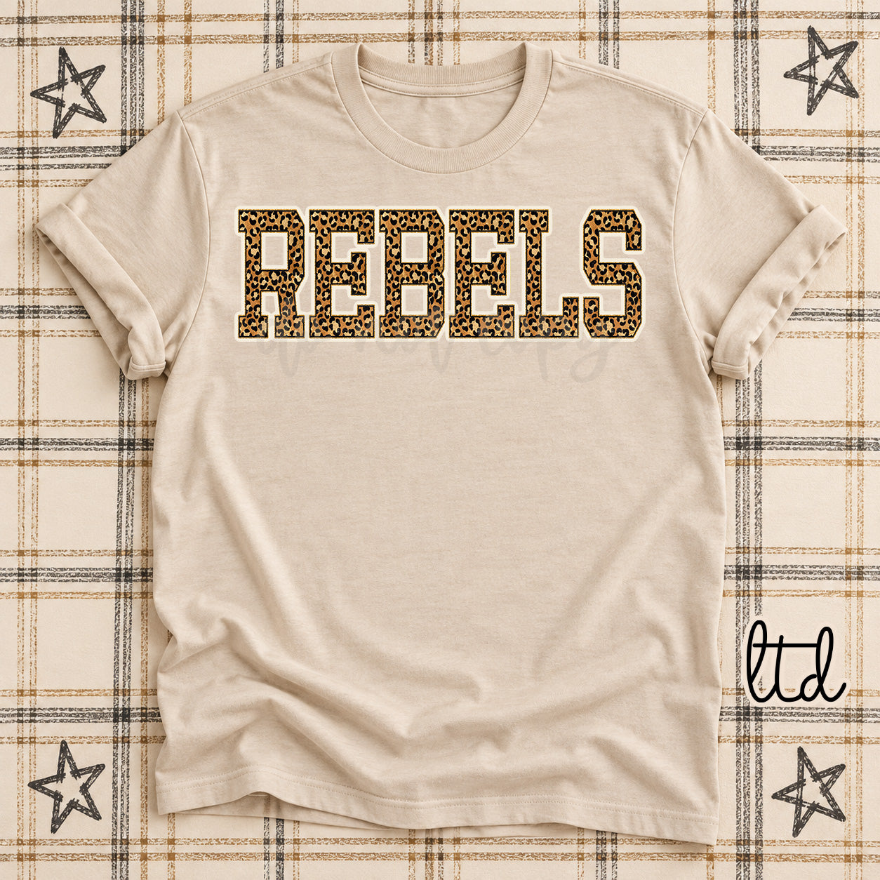 Dark Leopard Mascots Rebels design