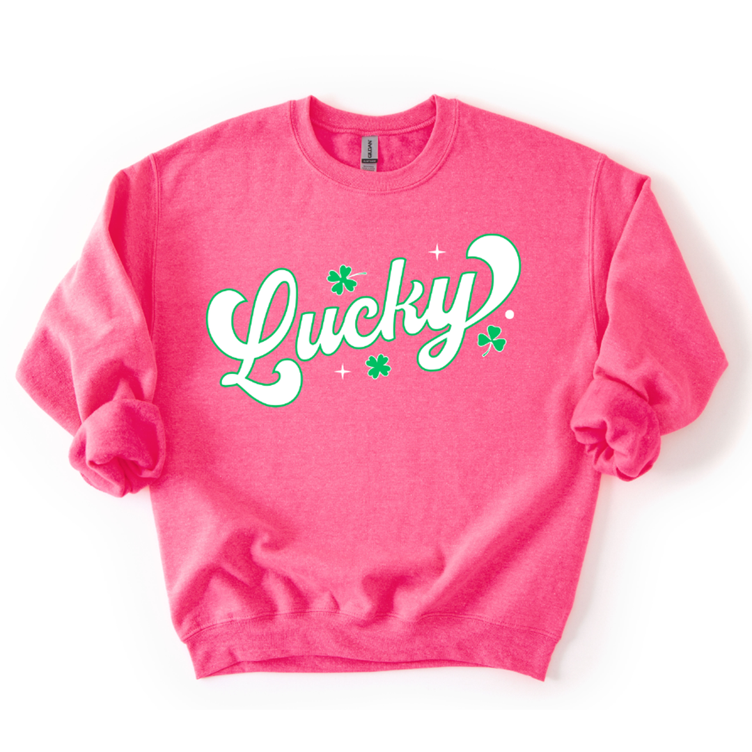 Retro Lucky White Green – DTF Transfer