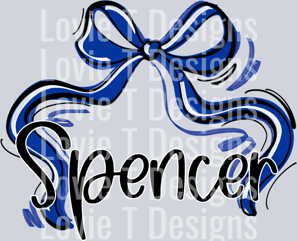 RIBBON SPORTS BOW ROYAL SPENCER