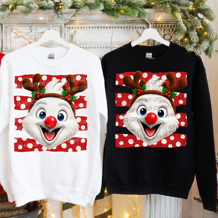 Ricebird Reindeer Spirit Mascots DTF transfer