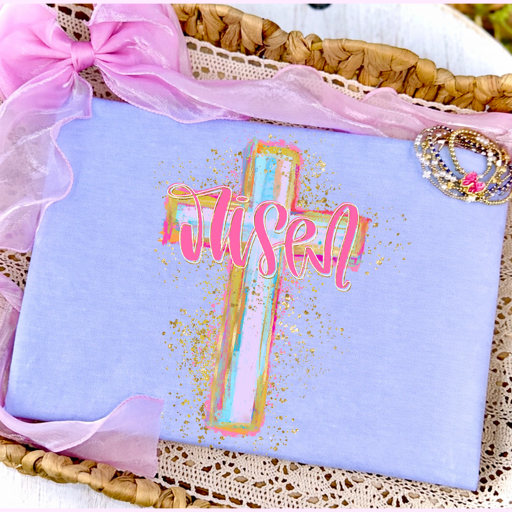 Risen Splatter Cross – DTF Transfer