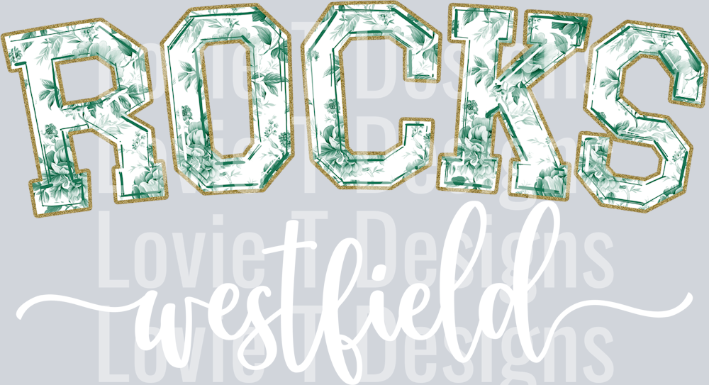 ROCKS WESTFIELD GREEN TOILE