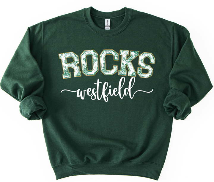 ROCKS WESTFIELD GREEN TOILE
