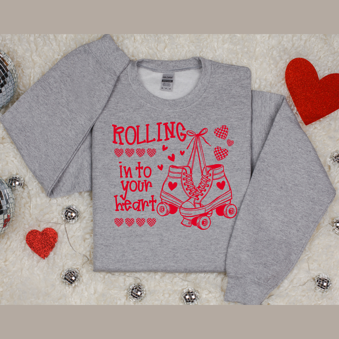 Rolling in to Your Heart – DTF Transfer