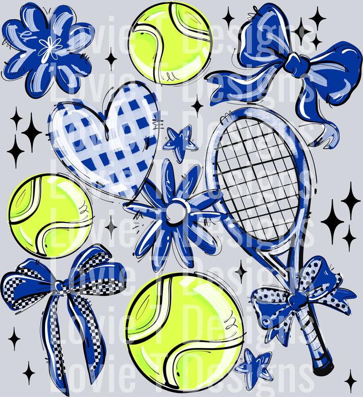 ROYAL PLAY BALL TENNIS COLLAGE