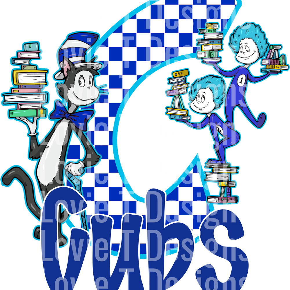 RRA MASCOTS CUBS ROYAL BLUE