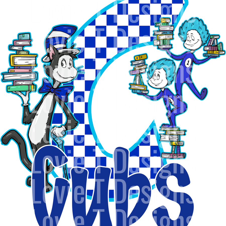 RRA MASCOTS CUBS ROYAL BLUE