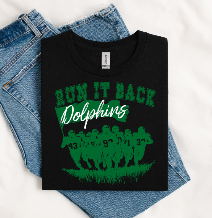 RUN IT BACK DOLPHINS GREEN