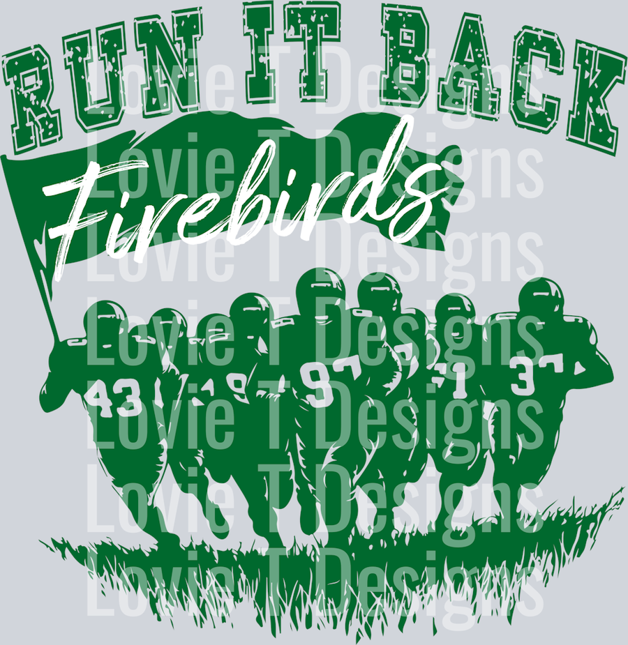 RUN IT BACK GREEN FIREBIRDS
