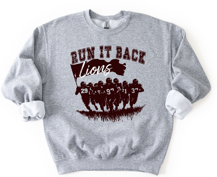 RUN IT BACK LIONS MAROON 29