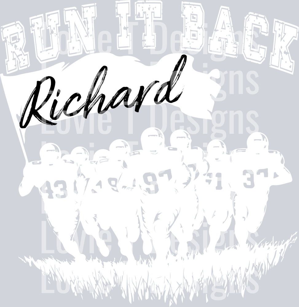 RUN IT BACK Richard WHITE