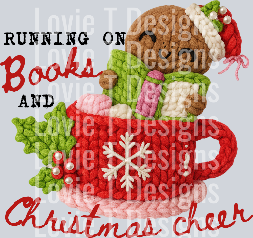 RUNNING ON BOOKS AND CHRISTMAS CHEER