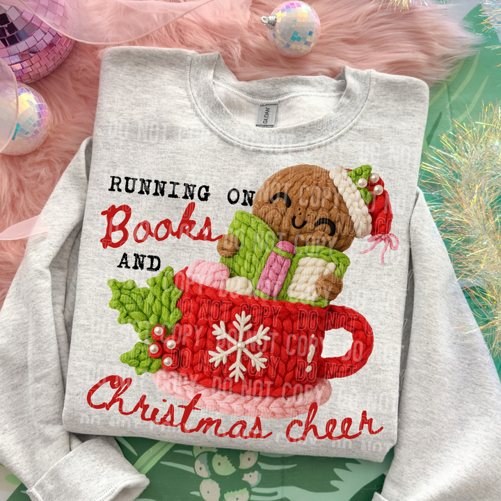 RUNNING ON BOOKS AND CHRISTMAS CHEER