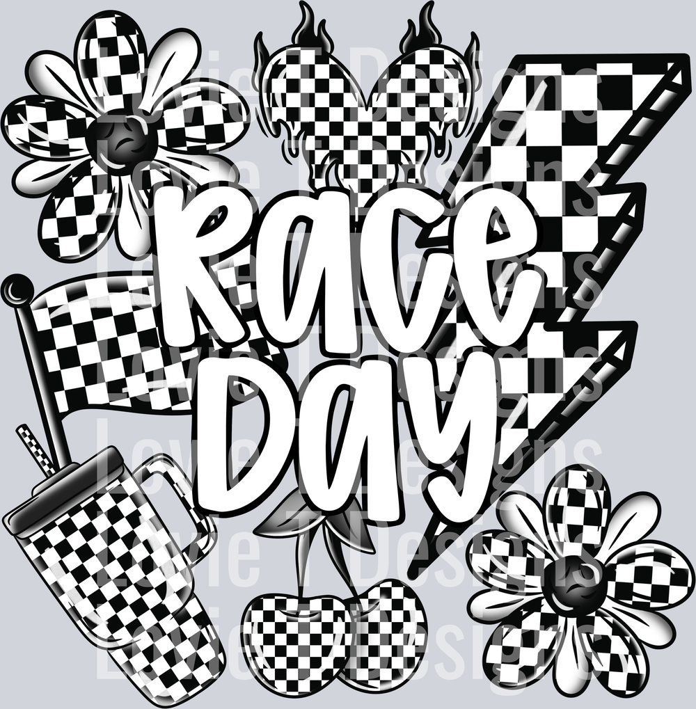 Race Day White