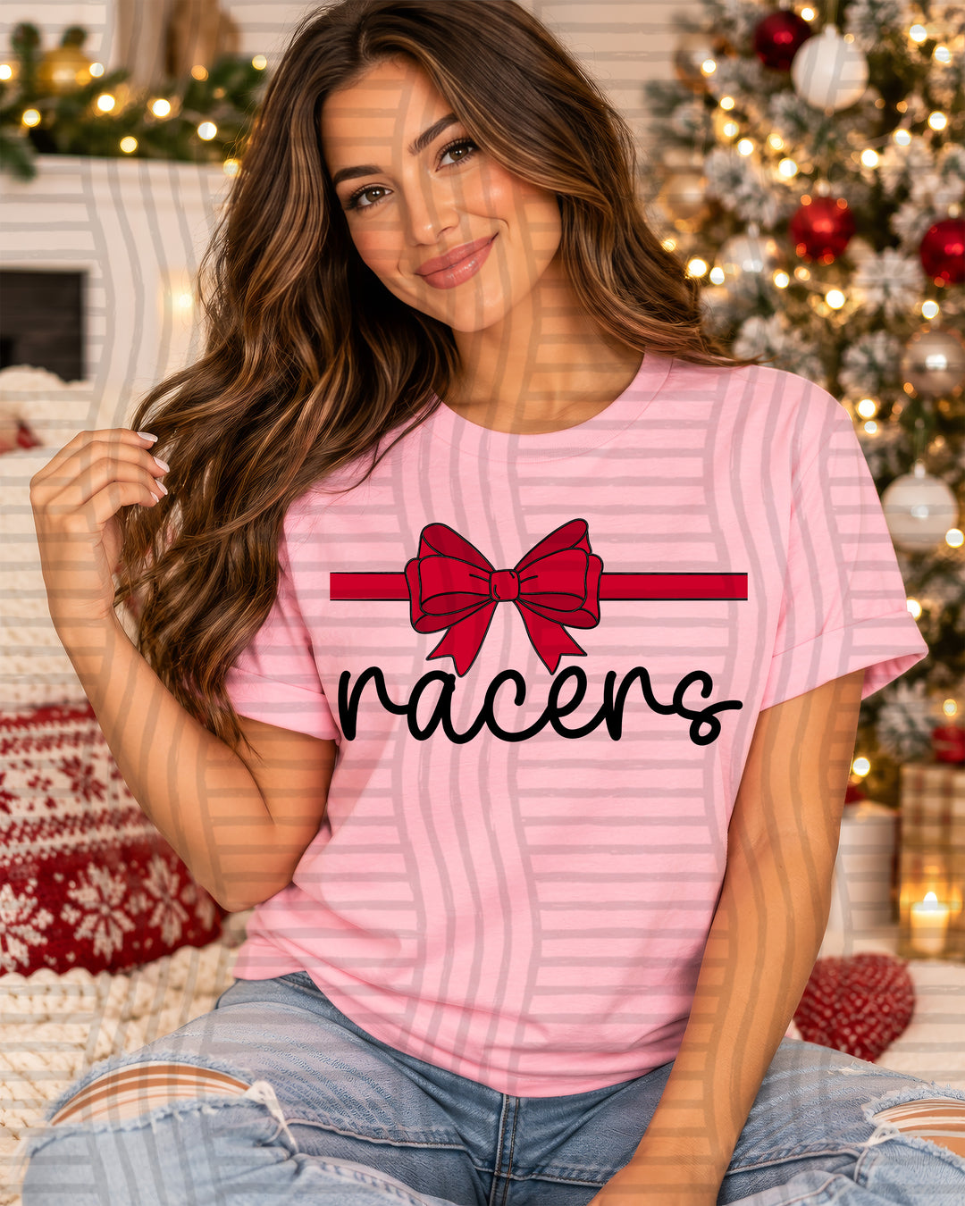 Racers Simple Bow Mascots DTF transfer
