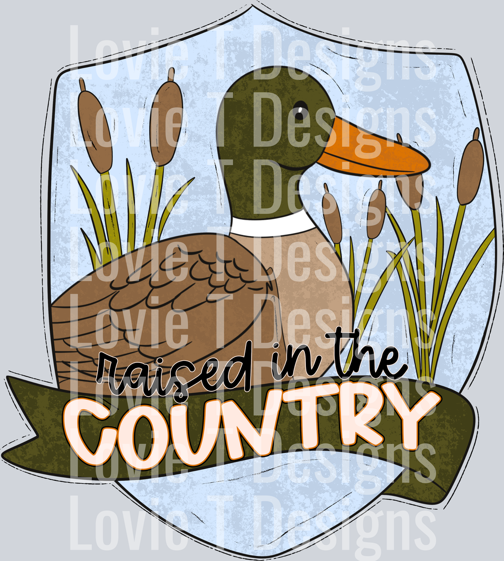Raised In The Country Duck