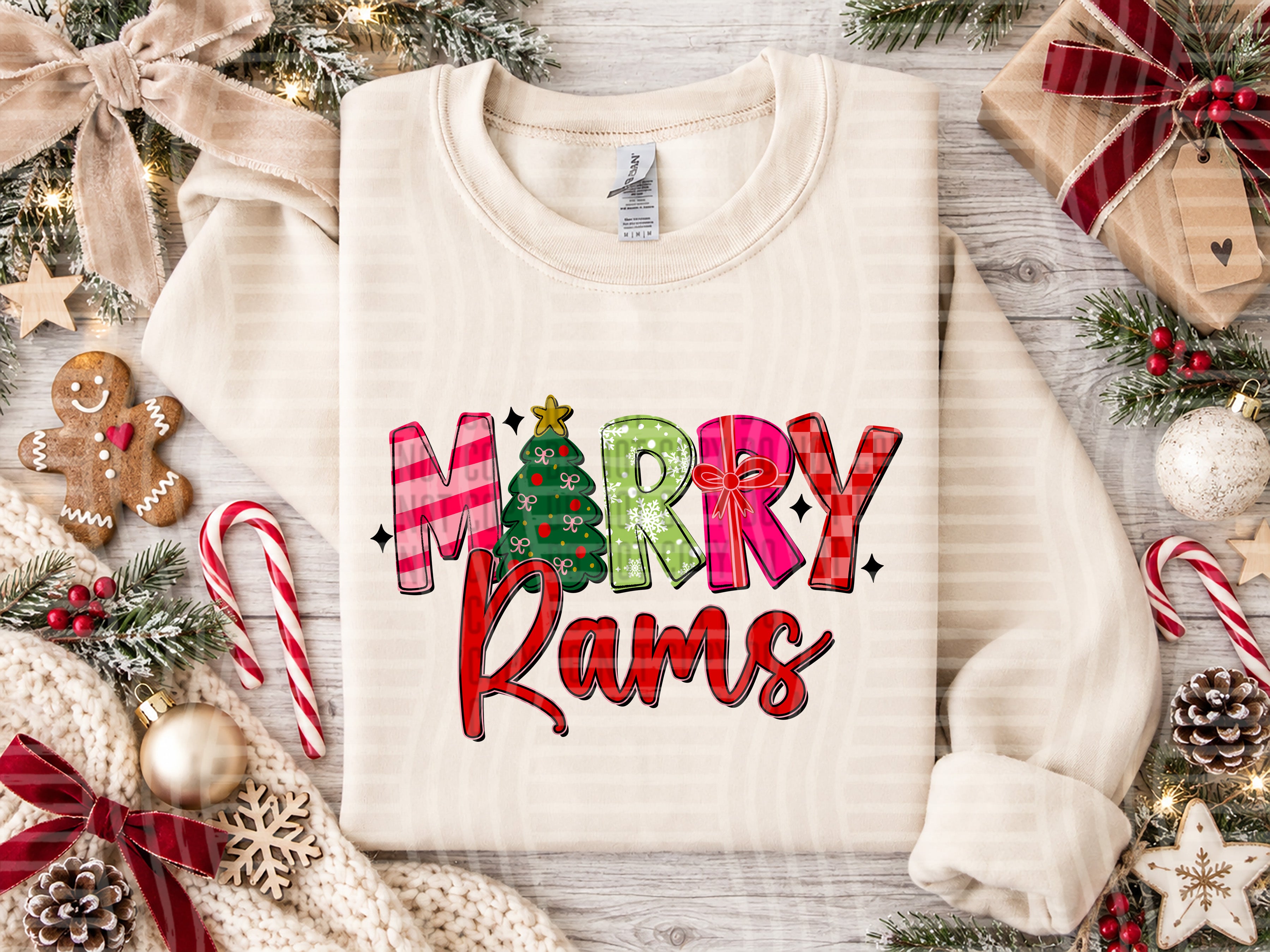 Merry Mascots Rams design