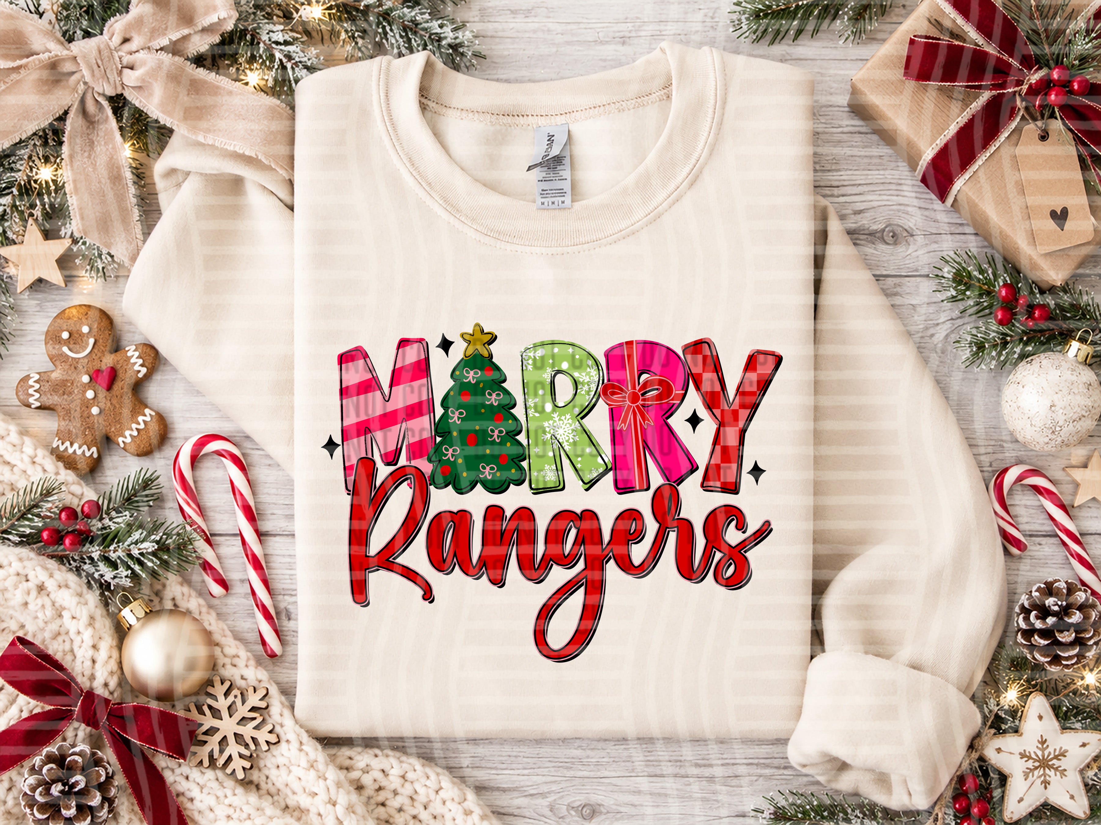 Merry Mascots Rangers design