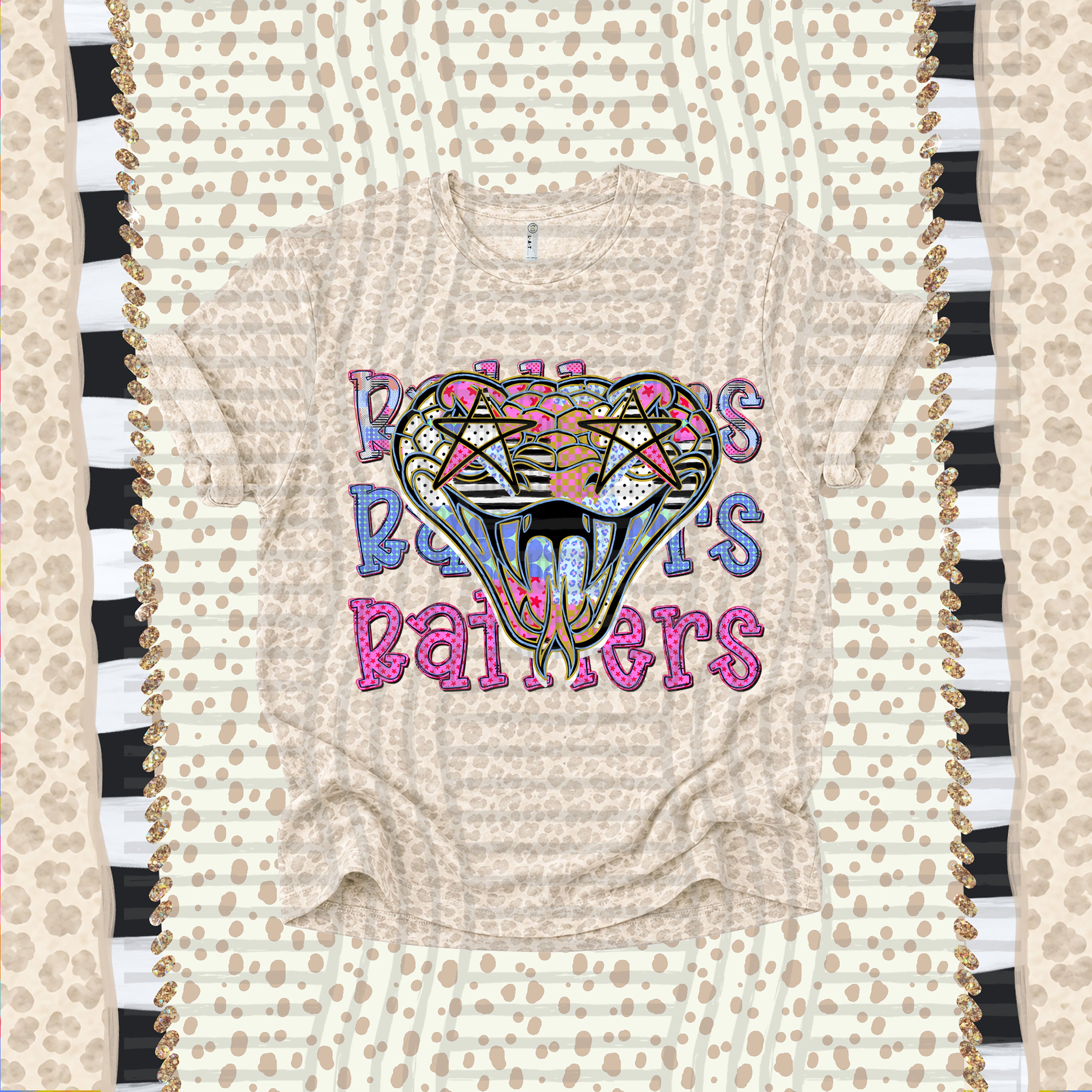 Dolly Doodle Mascots Rattlers design