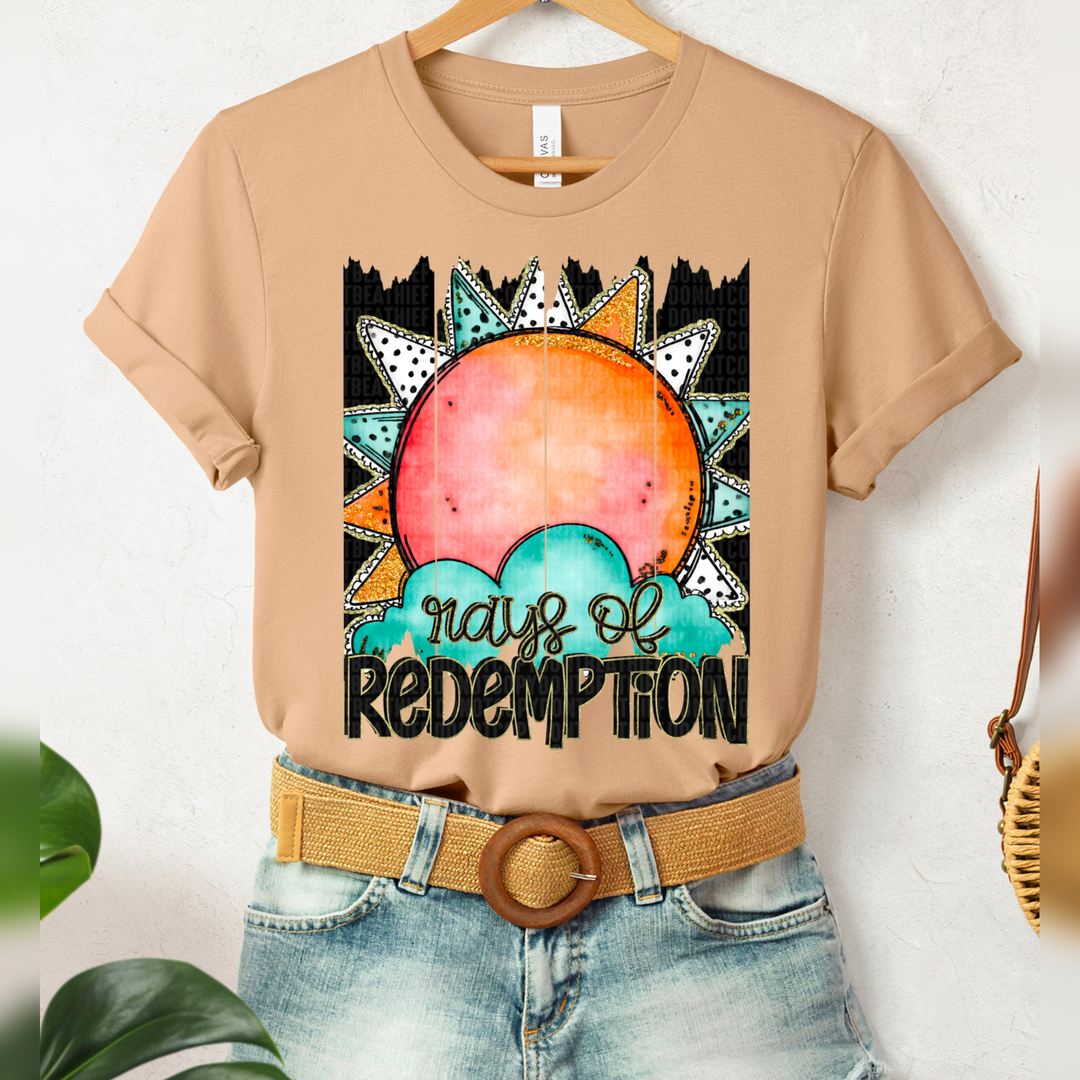 Rays of Redemption – DTF Transfer