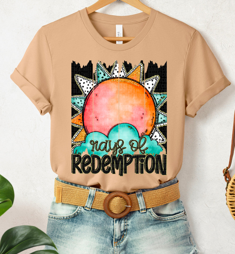 Rays of Redemption DTF transfer design – image 1