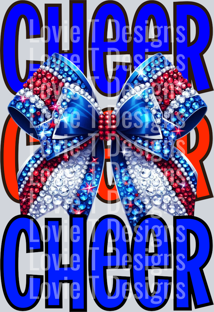 Red White and Blue Cheer