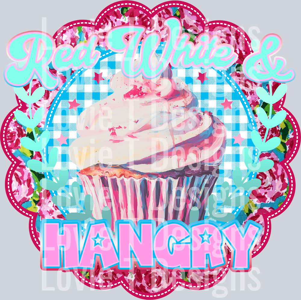 KayndiDesigns 05.25 Red White and Hangry