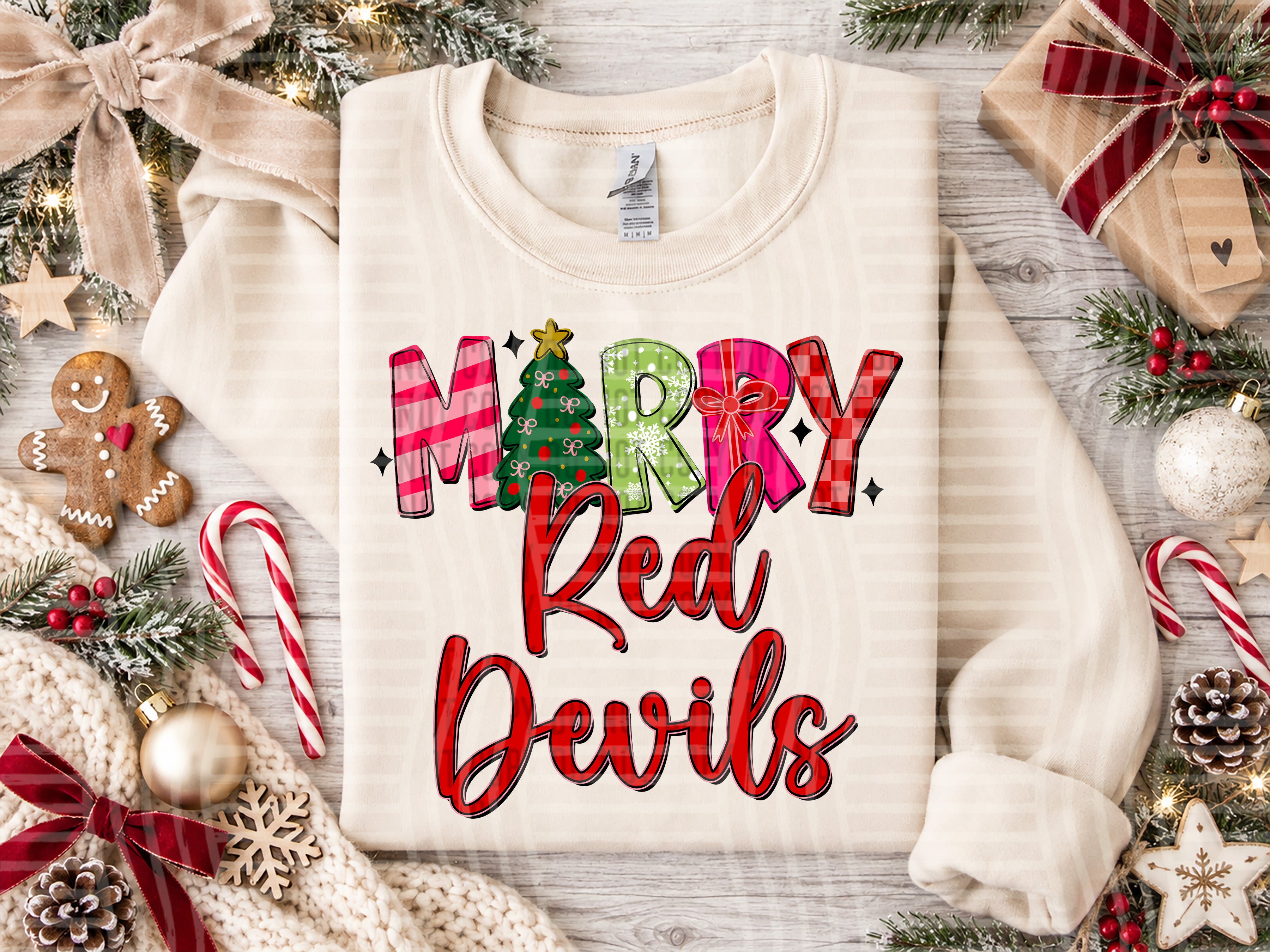 Merry Mascots Red Devils design