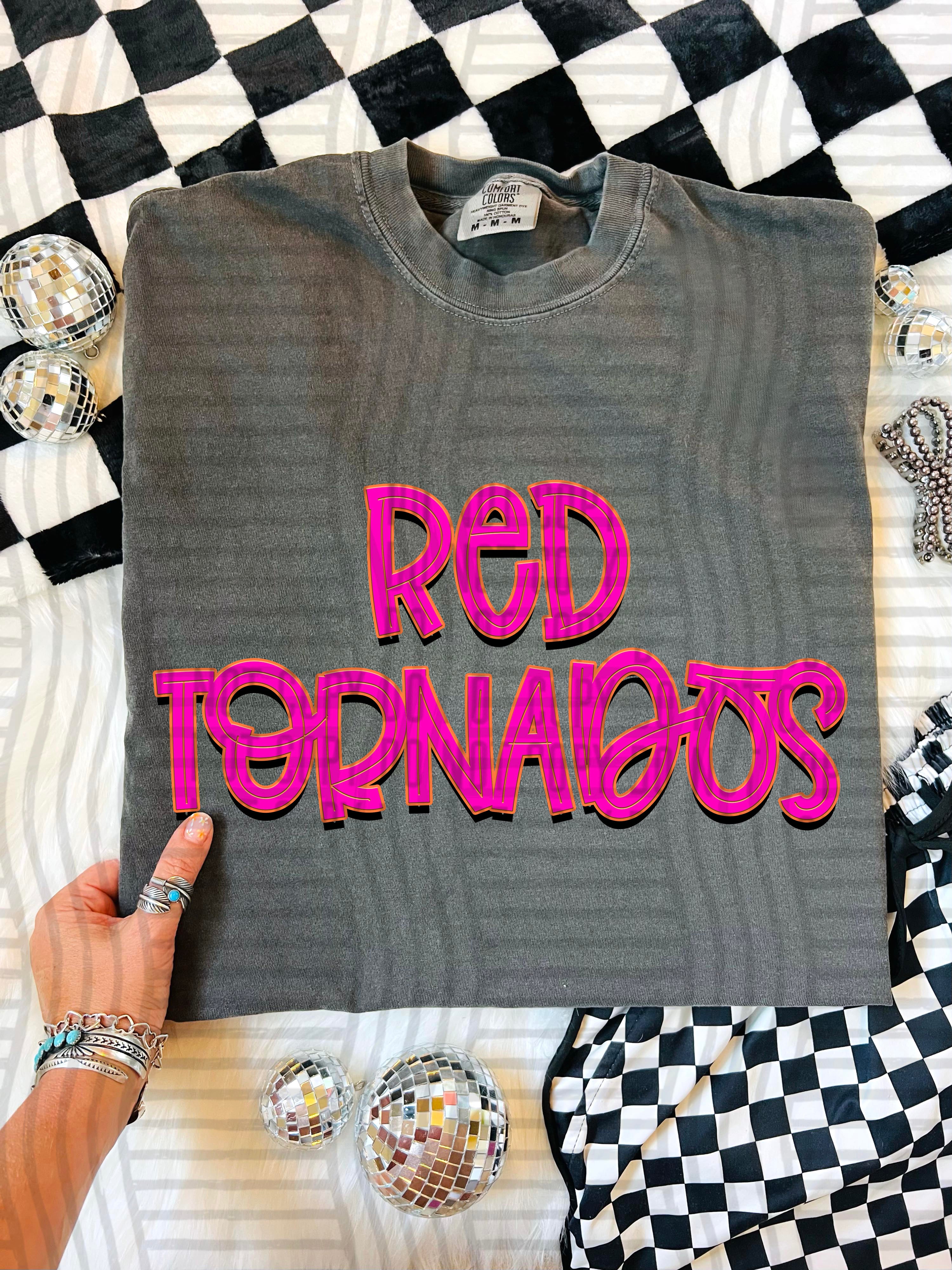 Pink Punch Red Tornados design