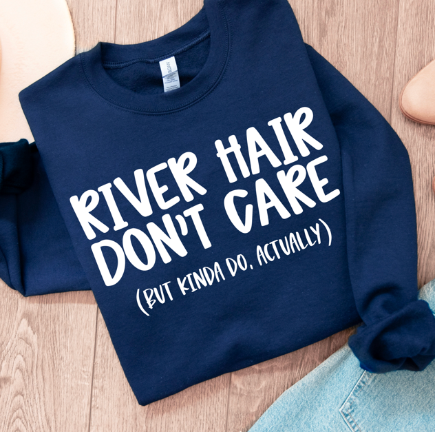River Hair DTF transfer design – image 1