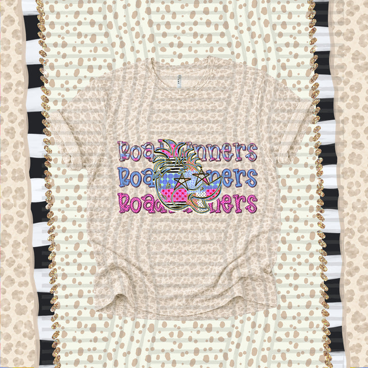 Roadrunners Dolly Doodle mascot DTF transfer
