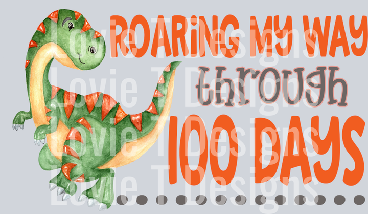 Roaring My Way through 100 Days
