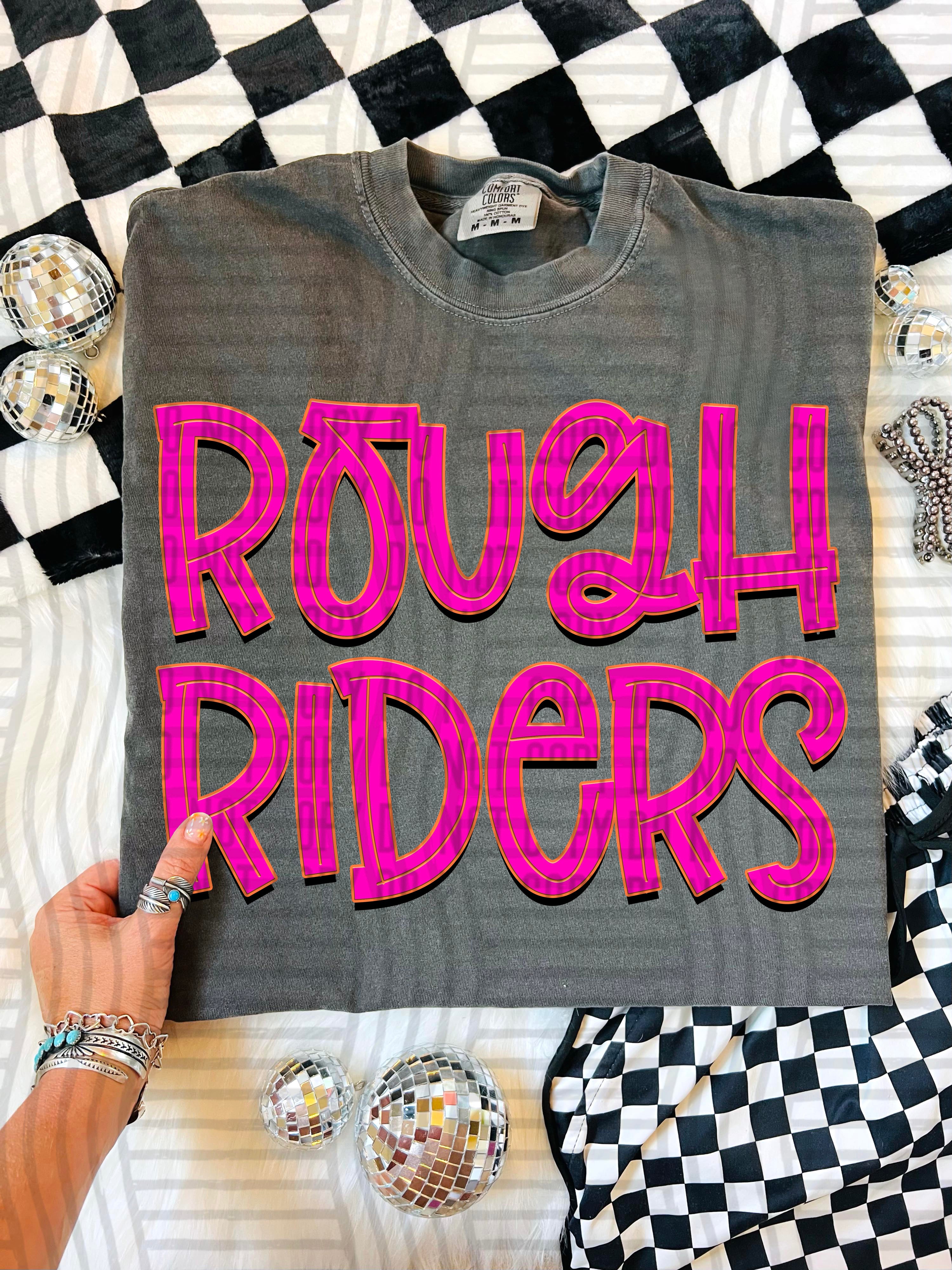 Pink Punch Rough Riders design