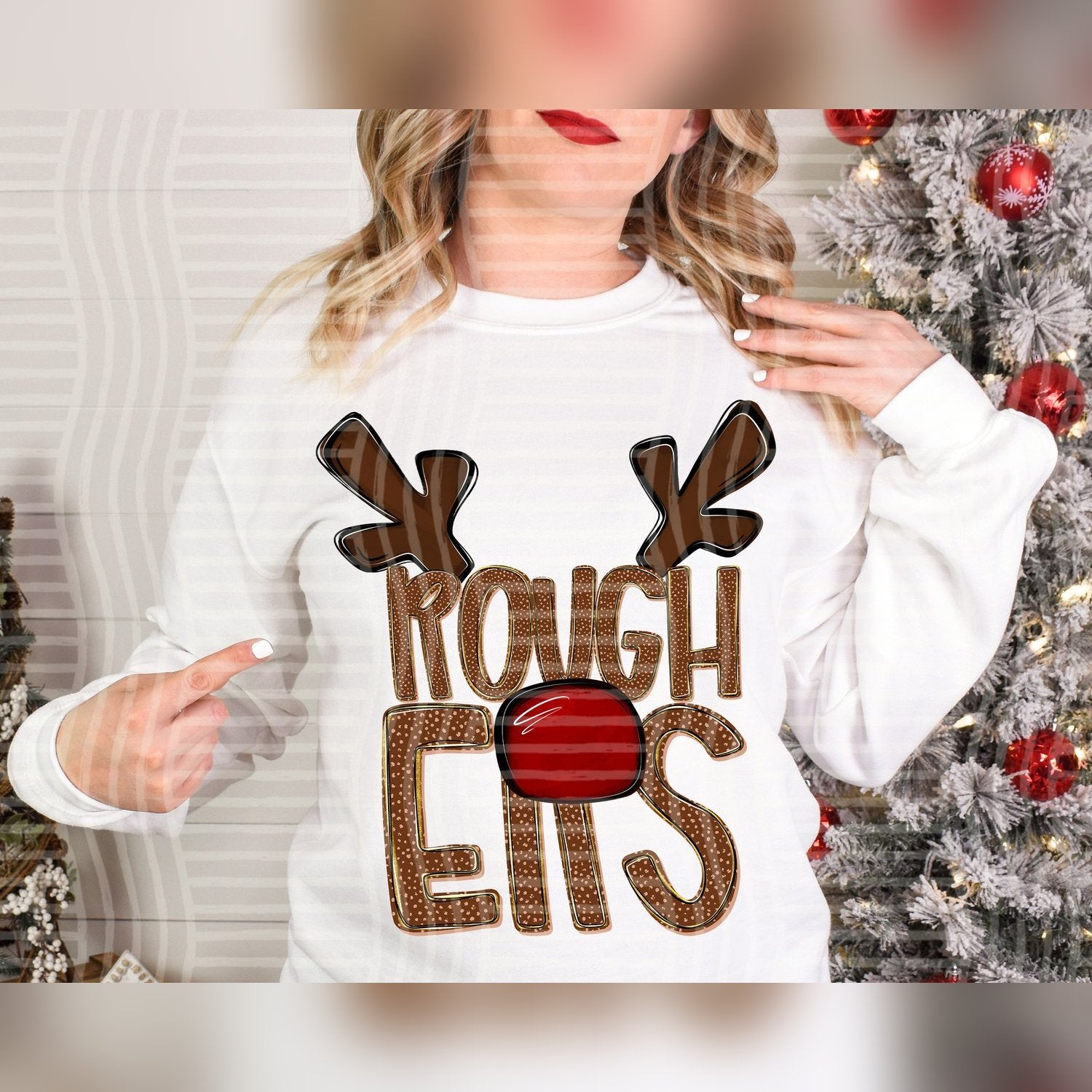 Deer Antler Mascots Roughers design