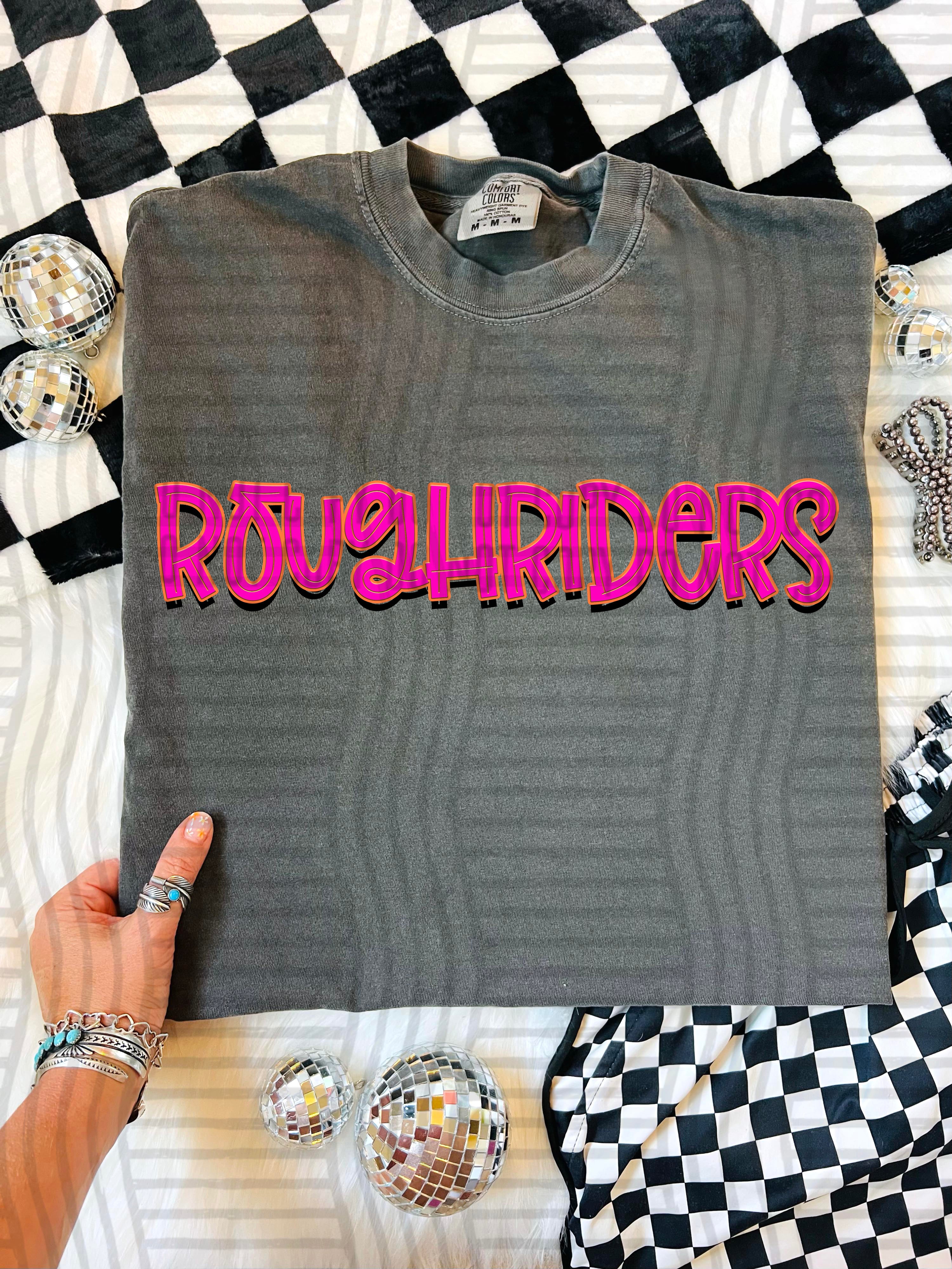 Pink Punch Roughriders design
