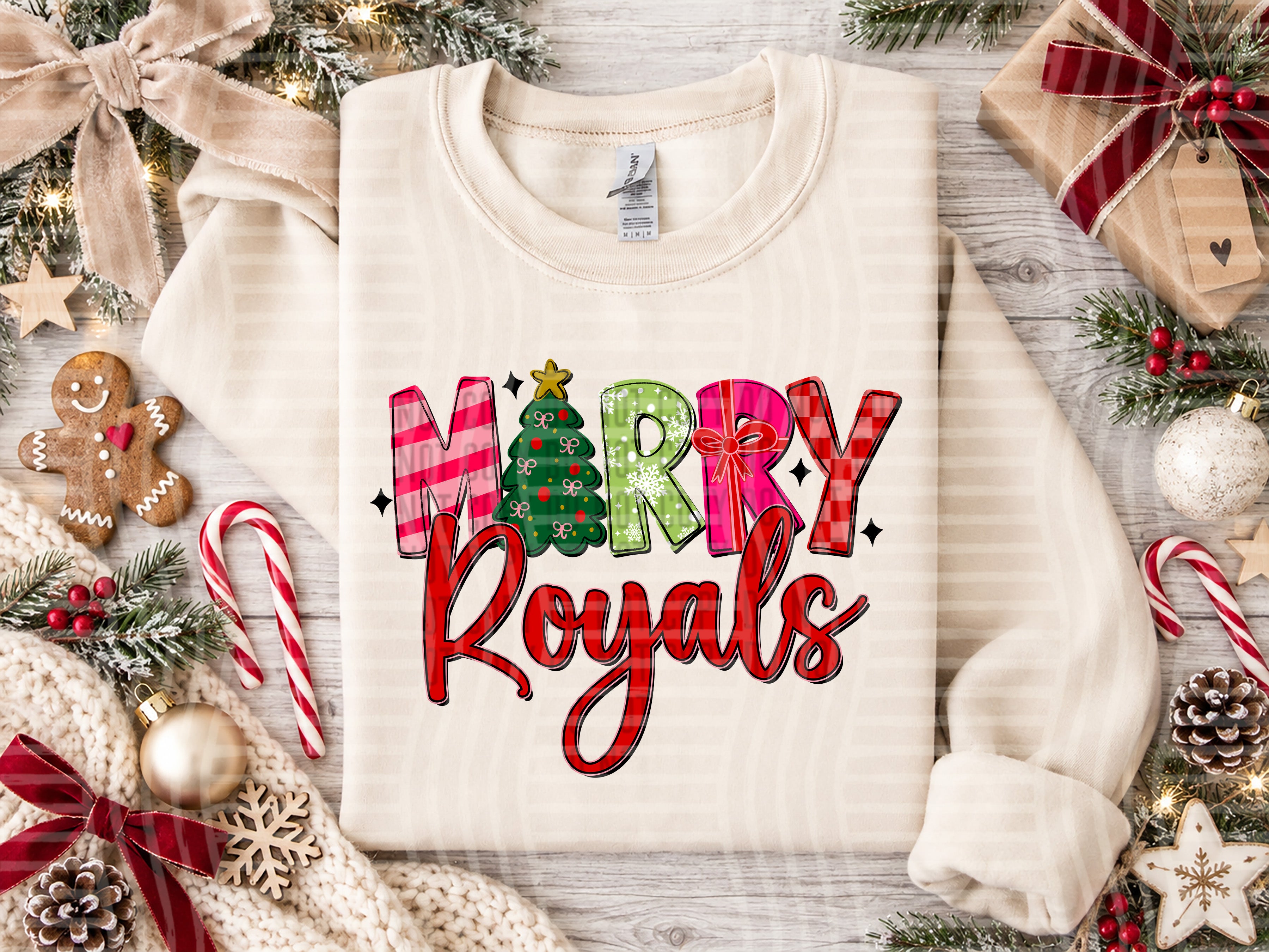 Merry Mascots Royals design