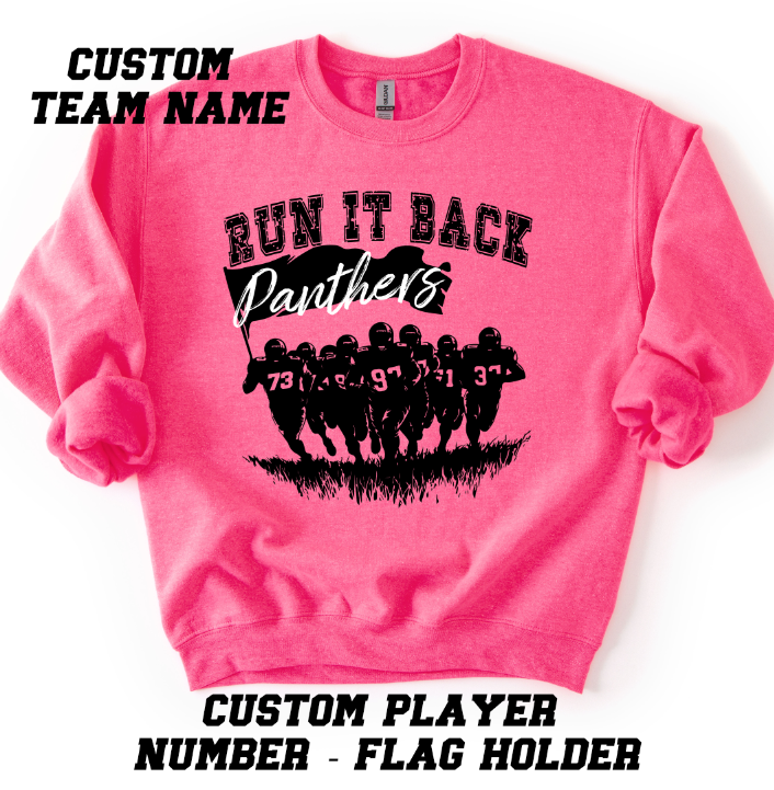RUN IT BACK   CUSTOM TEAM NAME   CUSTOM COLOR   CUSTOM NUMBER