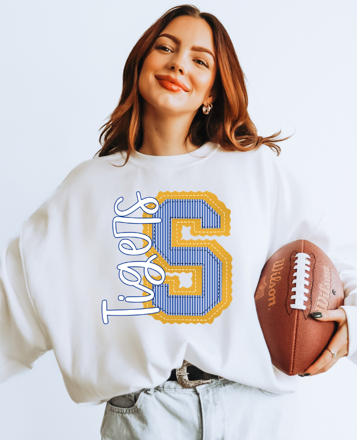 S TIGERS YELLOW BASE ROYAL TOP PREPSTER