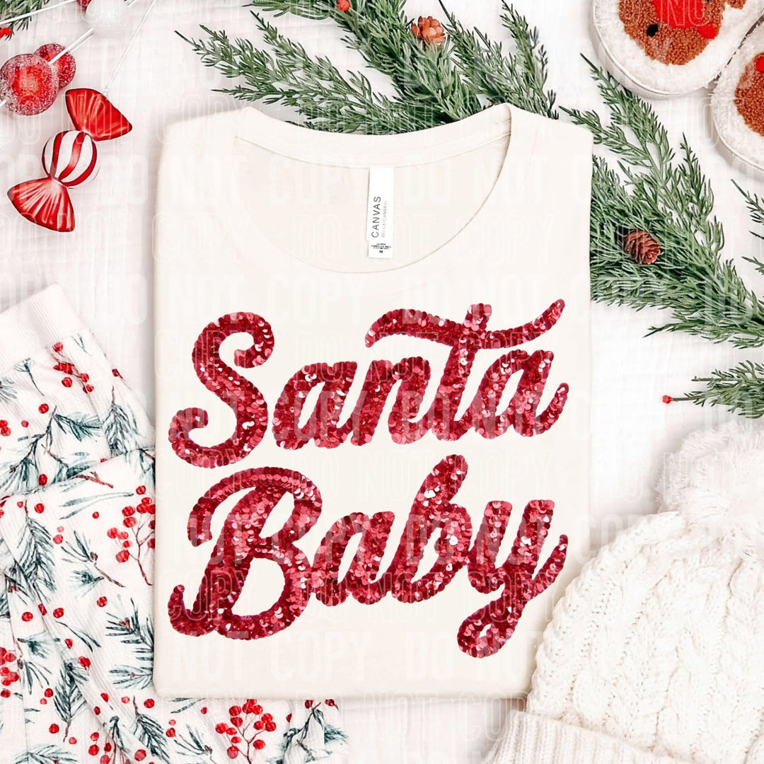 SANTA BABY SEQUIN