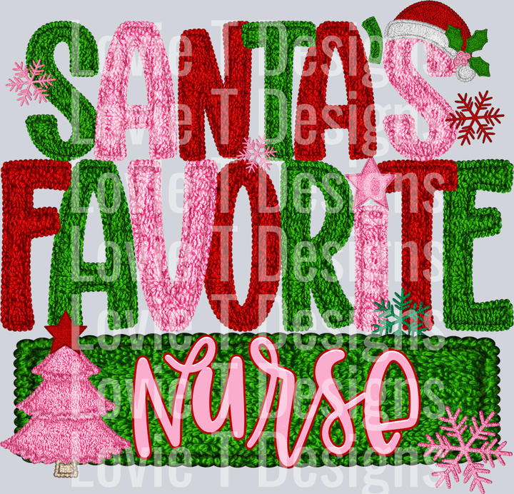 SANTAS FAVORITE NURSE
