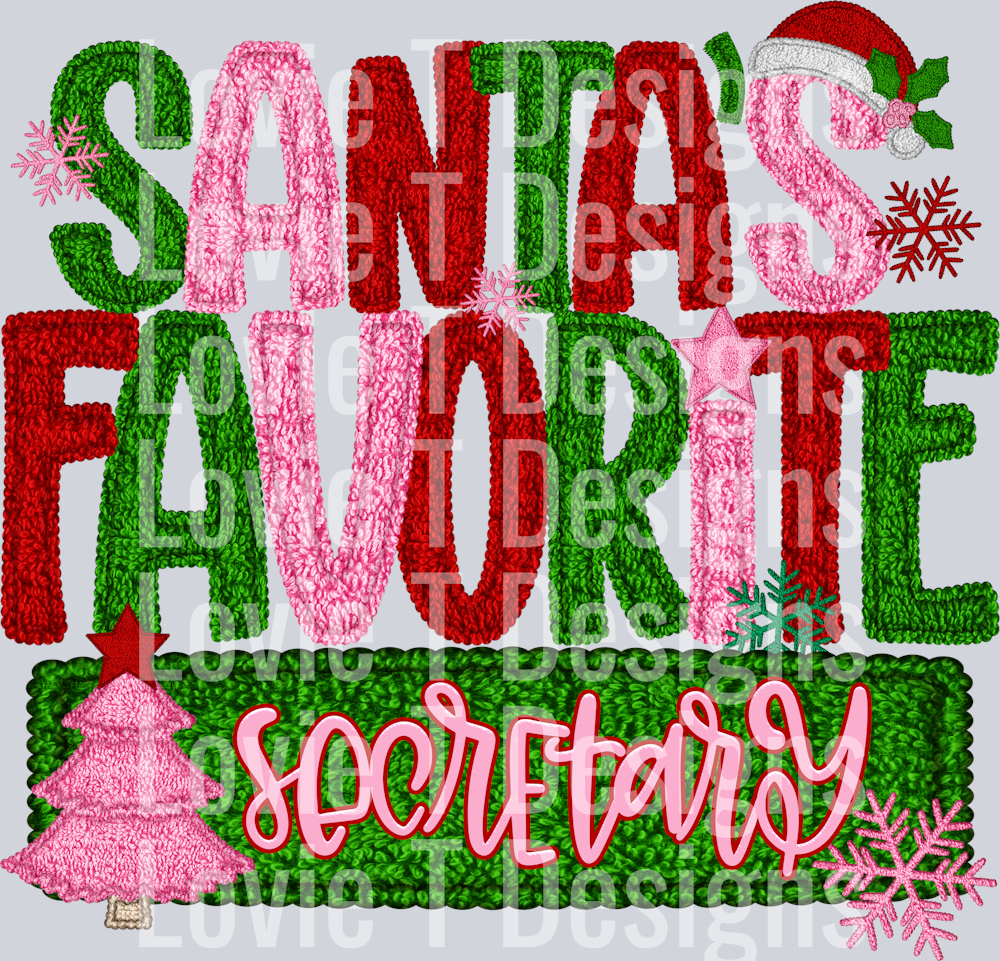 SANTAS FAVORITE secretary