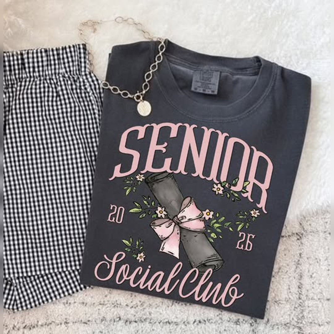 Senior Social Club 2026 – DTF Transfer