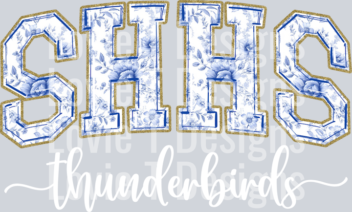 SHHS BLUE TOILE THUNDERBIRDS