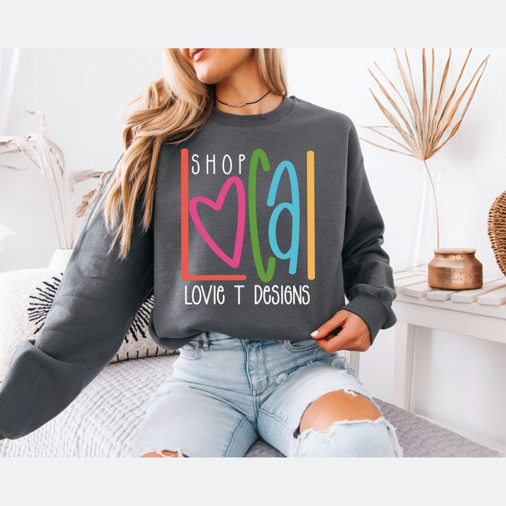 Shop Local - Optional Business Name – DTF Transfer