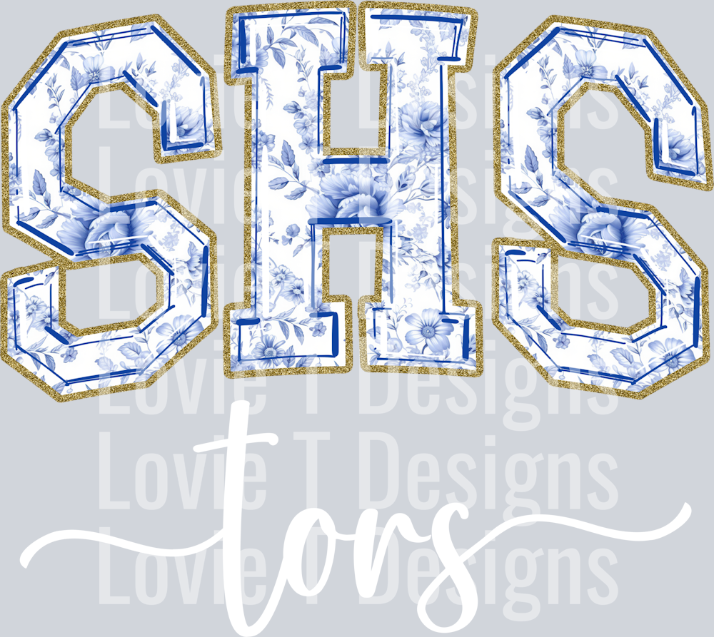 SHS TORS BLUE TOILE