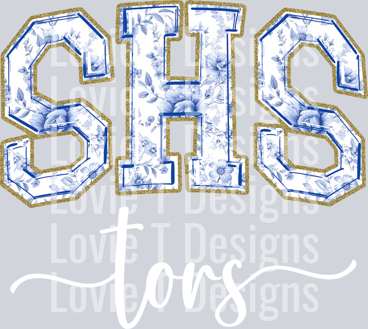 SHS TORS BLUE TOILE
